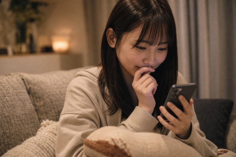 写真を撮るときの本キャラテスト